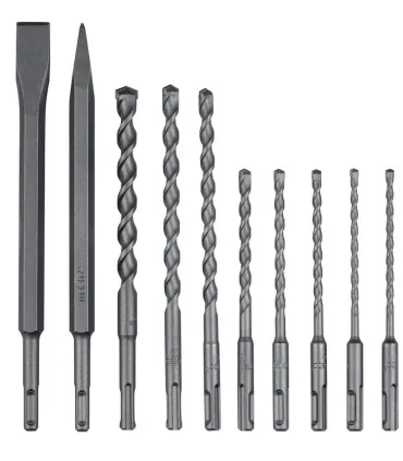 JUEGO BROCAS Y CINCELES SDS-PLUS 10pcs METABO 31690