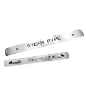 CINTA FLEJE PARA MARCAJE 12,7mm x 6,40m INOX SIN ADH