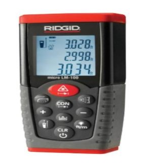 TELEMETRO MEDIDOR LASER RIDGID 36158 LM100 100 METROS