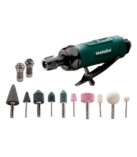 AMOLADORA RECTA NEUM. METABO DG25SET 25.000RPM