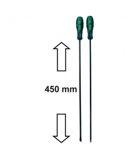 JUEGO 2 DESTORN. EXTRA LARGOS PLANO+PH2 L 450MM