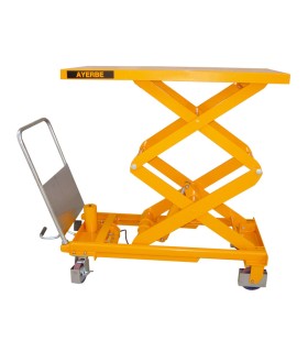 MESA ELEVADORA HIDRAULICA DOBLE TIJERA 1220x610mm ELEVACION 1500mm CARGA 750 KG