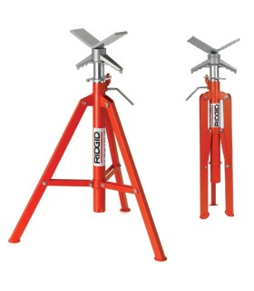 PIE APOYO PLEGABLE, BASE EN "V"  710-1320mm 1.134kg