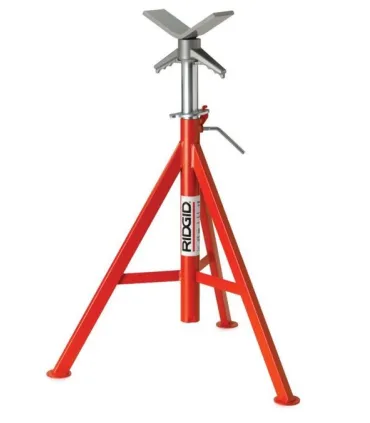 PIE APOYO PLEGABLE, BASE EN "V"  710-1320mm 1.134kg