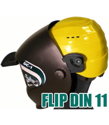 CARETA DC-1 FLIP CON CASCO RUEDA BLANCO