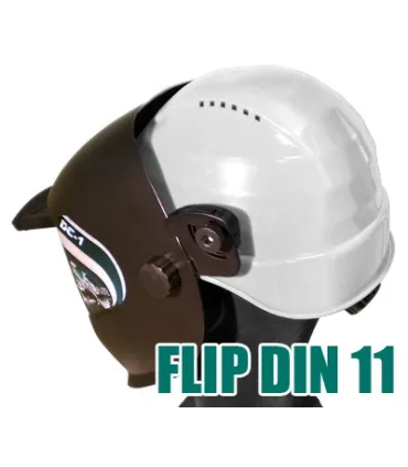 CARETA DC-1 FLIP CON CASCO RUEDA BLANCO