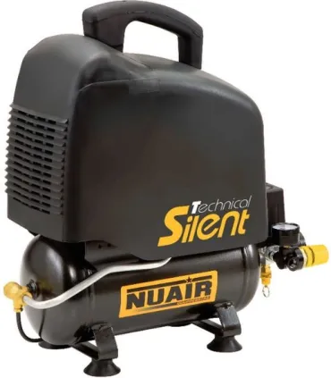 COMPRESOR VENTO SILENT 200/6 1,5CV 6L 8Bar 66dB SILENCIADO