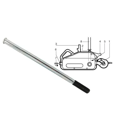 RECAMBIO MANERAL TELESCOPICO TRACTEL T-7