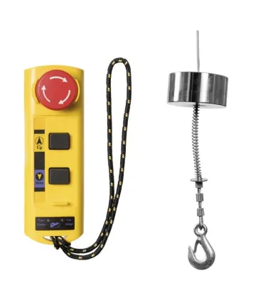 POLIPASTO CABLE ELECTRICO 250/500KG 38/19METROS