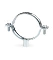 ABRAZADERA REFORZADA ZINCADA M8+M10 Ø115MM