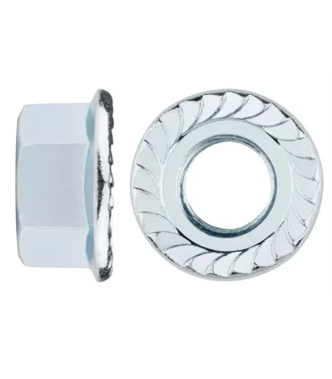 TUERCA C/ARAND. DIN6923 ZINC. M-16