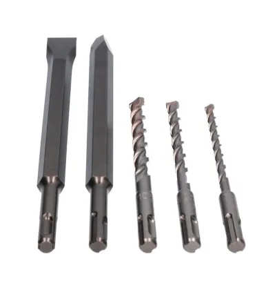 JUEGO BROCAS Y CINCELES SDS-PLUS METABO 5 PZAS 30477