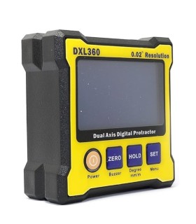 NIVEL INCLINOMETRO DIGITAL 2 EJES ALTA PRECISION 0,02º