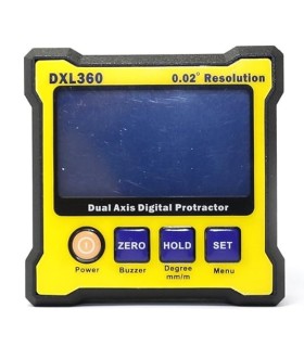 NIVEL INCLINOMETRO DIGITAL 2 EJES ALTA PRECISION 0,02º