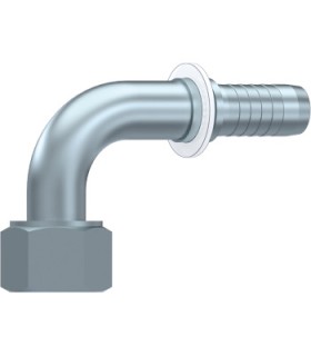 HEMBRA GIRATORIA ORFS 90° ASIENTO PLANO 1"3/16-12H UNF DN 1/2"