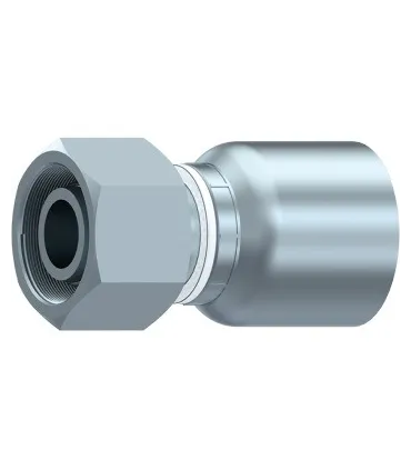 HEMBRA GIRATORIA MET,S.43UNA SOLA PIEZA CONO24°/60° M22X1,5 DN 3/8"