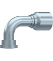 BRIDA 90° S.43 UNA SOLA PIEZA SAE6000 DN 3/4"