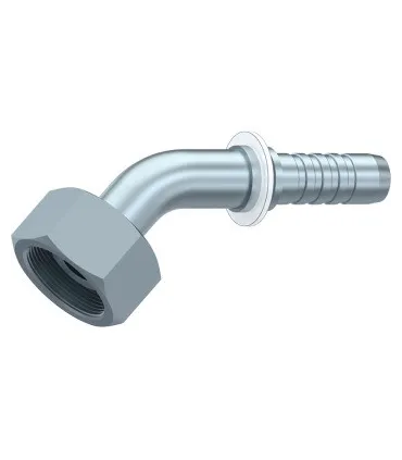 HEMBRA GIRATORIA 45° METRICA S,BW CONO 24° C/J TORICA M52X2 DN 1"1/4