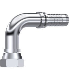 HEMBRA GIRATORIA 90° CONO 60° INOX 3/4" 14H NPSM DN 3/4"