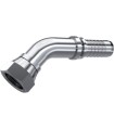 HEMBRA GIRATORIA 45° CONO 60° INOX 1/4" 18H NPSM DN 1/4"