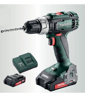 SET TALADRO BAT. PERCUTOR 18V METABO 2 BAT 2,0AH SB18L