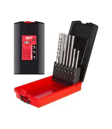 JUEGO 7 BROCAS SDS-PLUS HORMIGON ARMADO 5-12mm