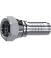 HEMBRA GIRATORIA  RECTA CONO 60° INOX 1/8" BSP DN 3,2 MM