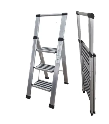 ESCALERA TIJERA BRICO ALUM 3 PELDAÑOS ANCHOS 0,70m
