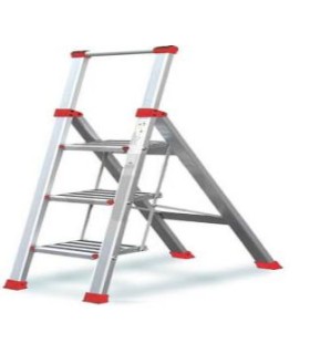 ESCALERA TIJERA BRICO ALUM 3 PELDAÑOS ANCHOS 0,70m