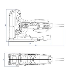 CALADORA METABO 710W STE-100 QUICK