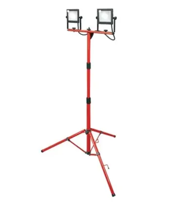 FOCO DOBLE PROYECTOR LED 50W + 50W CON TRIPODE 11000 LUMENS IP65