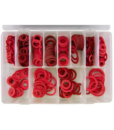 ESTUCHE 600 ARANDELAS FIBRA -CARTON PRENSADO-