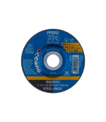 DUODISC E 115-1,9 PSF DUO STEELOX