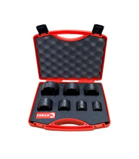 JUEGO 7 VASO TUERCA KM DTES EXTERIORES KM4 A KM10