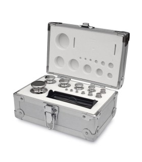 ESTUCHE DE PESAS DE 1 G - 2 KG M1 CROMADO