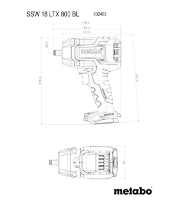 ATORNILLADOR DE IMPACTO DE BATERIA