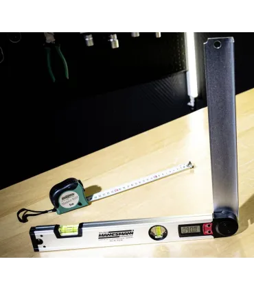 ESCUADRA MEDIDORA+PORTA ANGULOS DIGITAL 0-225º 400mm