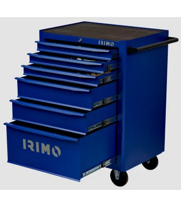 CARRO 6 CAJONES IRIMO CON 206 HERRAMIENTA TALLER