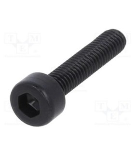 UNC 1/2X35 TORNILLO ALLEN DIN 912 8.8 NEGRO