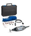 SET DREMEL 3000 JS 130W + 25 ACCESORIOS + MALETIN + EJE FLEXIBLE + SOPORTE PARED