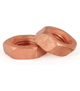 TUERCA HEXAGONAL 934 COBRE M6