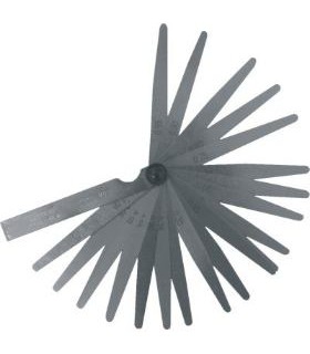 GALGAS DE ESPESORES 32 HOJAS, 100 MM, 0,03 - 1,0 MM