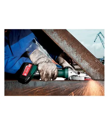 AMOLADORA PLANA WF18LTX 125 QUICK, 2 BATERIAS 5,5AH + CARGADOR