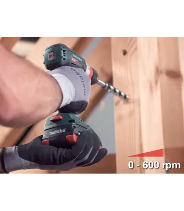 TALADRO ATORN. METABO BS-18-LT BL 2 BATERIAS 4AH + CARGADOR