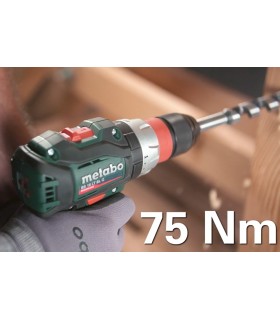 TALADRO ATORN. METABO BS-18-LT BL 2 BATERIAS 4AH + CARGADOR