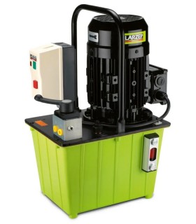 BOMBA LARZEP 5lts 2 VEL. MONOFASICA 230V. S/E Y D/EF. VALVULA MANUAL