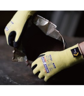 PAR GUANTE ACTIVGRIP ANTICORTE + NITRILO 9/L