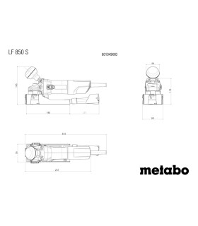 FRESADORA PARA PINTURA  LF 850 S