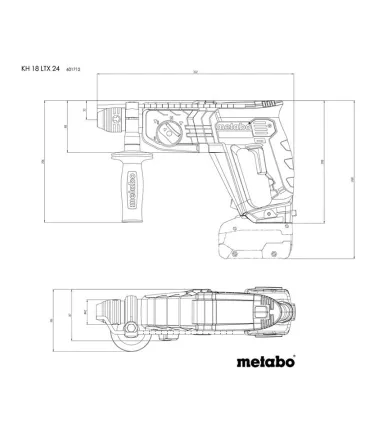 MARTILLO DE BATERIA KH 18 LTX 24