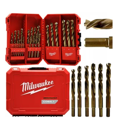 ESTUCHE MILWAUKEE 25 BROCAS RED HELIX HSS-G CO
